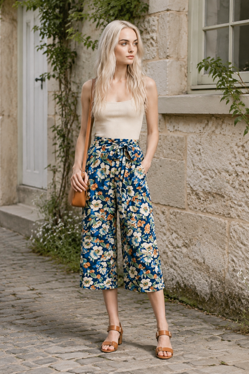 Fern 14 crop trouser product hero