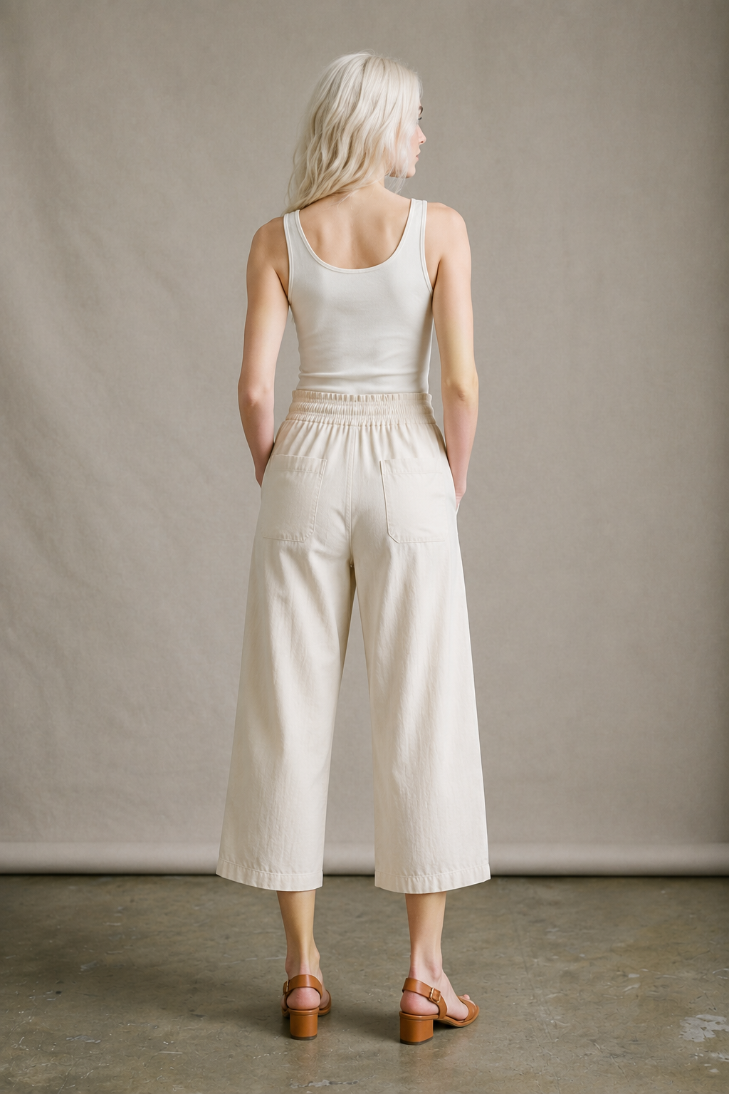 Chapter 19 crop trouser back or construction