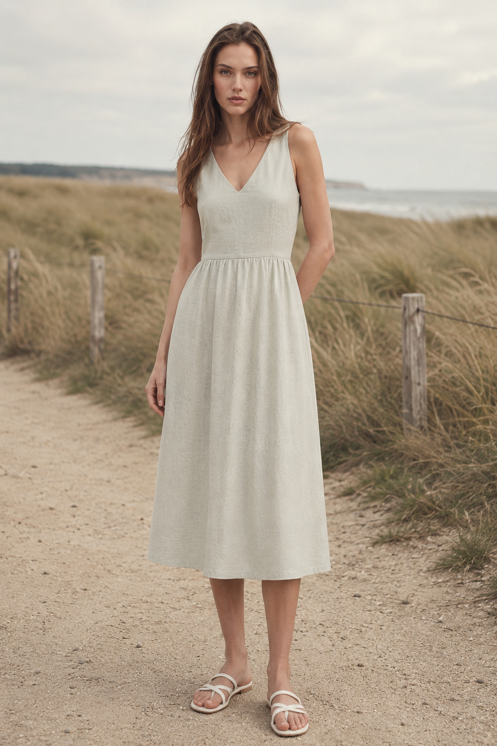 Fern 46 midi dress product hero