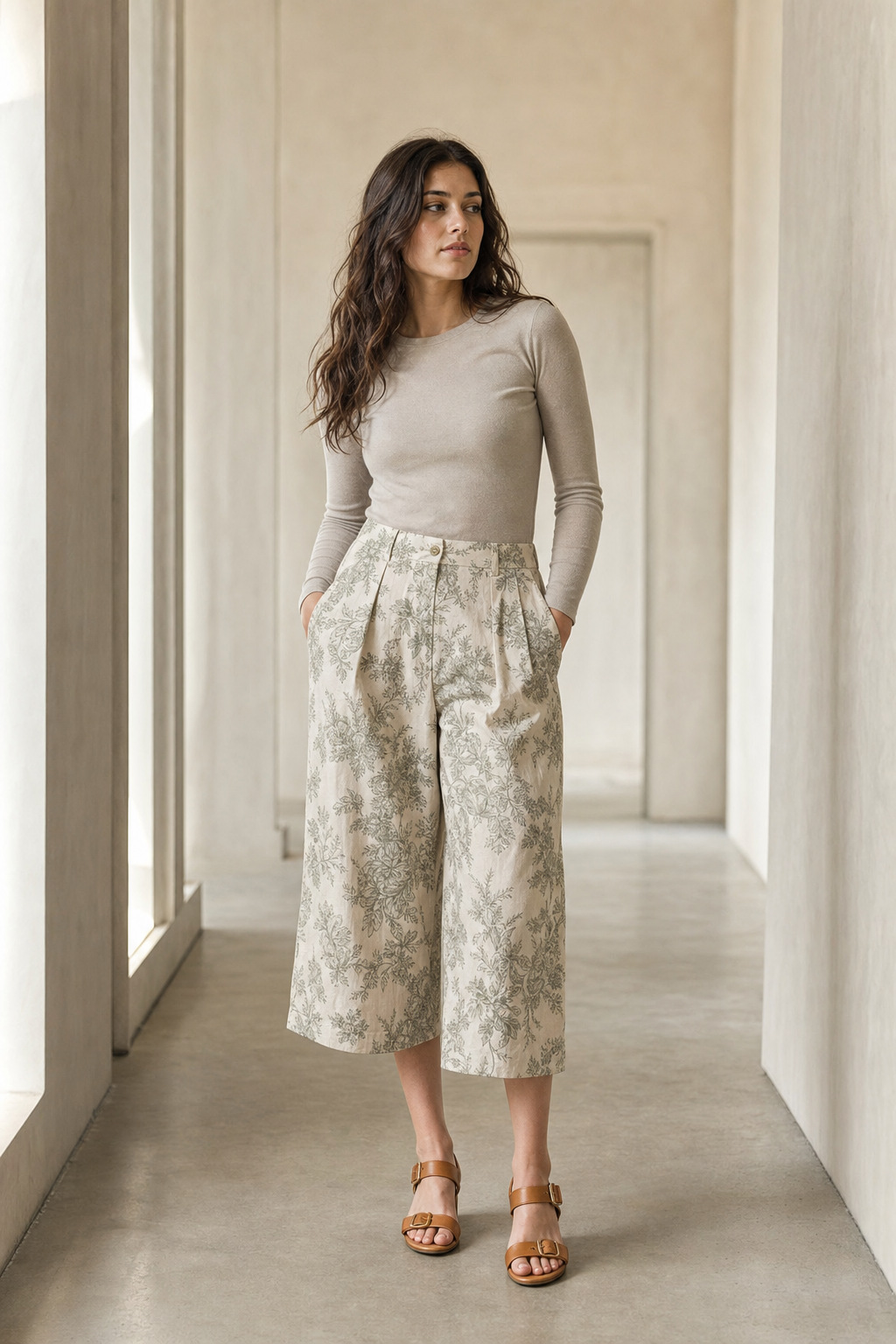 Fern 54 crop trouser product hero