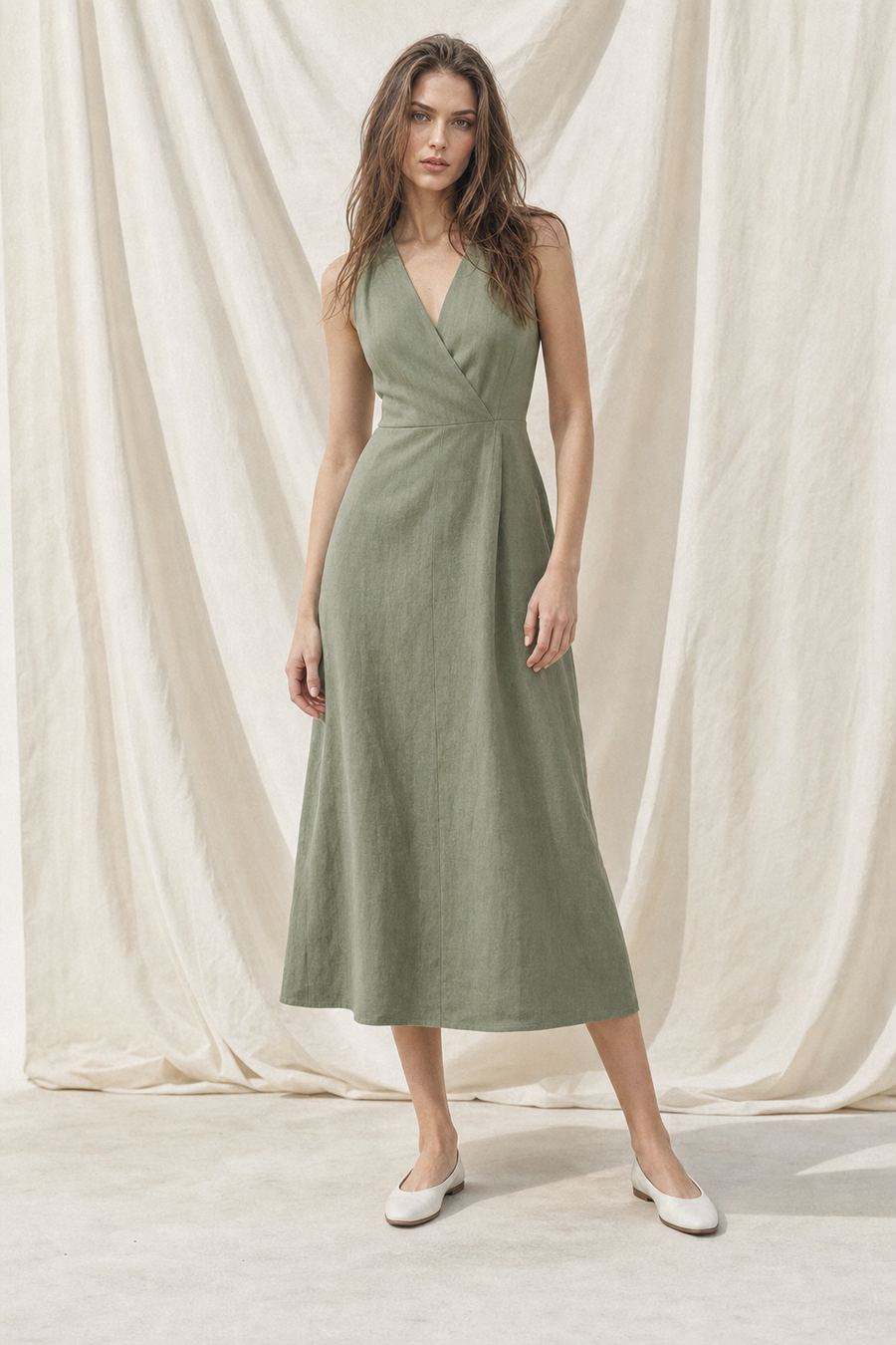 Fern 56 midi dress product hero