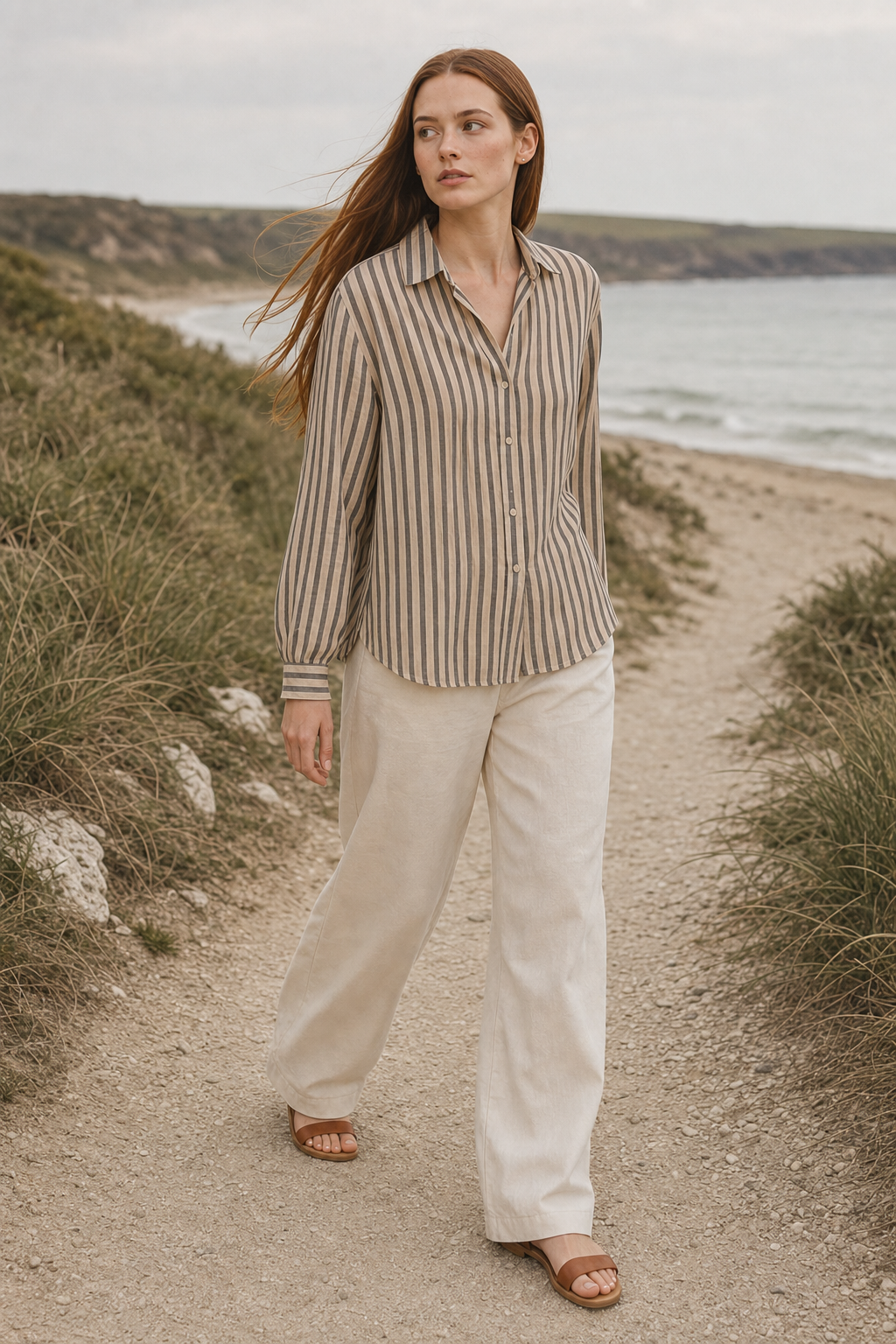 Meadow 63 cotton shirt alternate angle