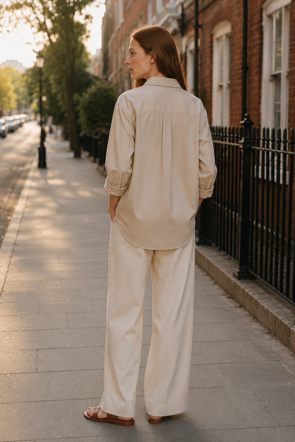 Stone 68 cotton shirt back or construction
