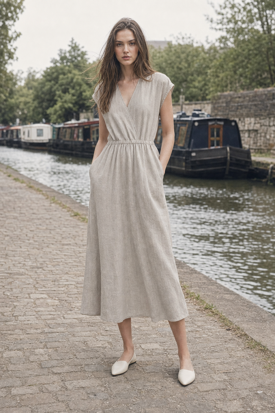 Fern 76 midi dress product hero