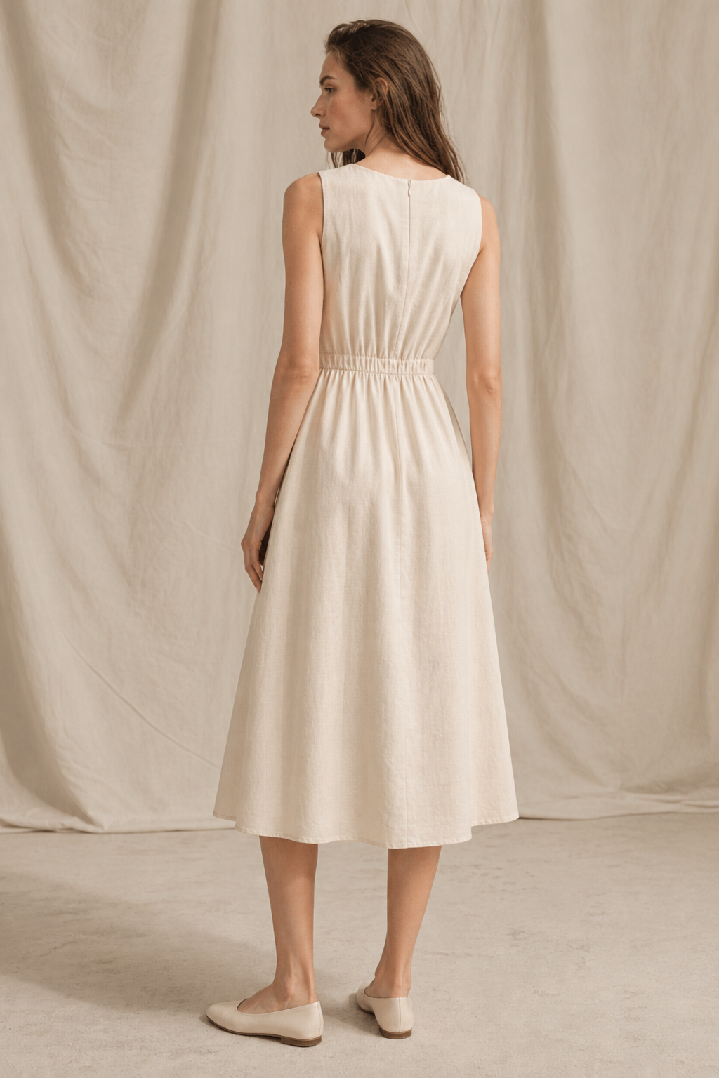 Chapter 81 midi dress back or construction