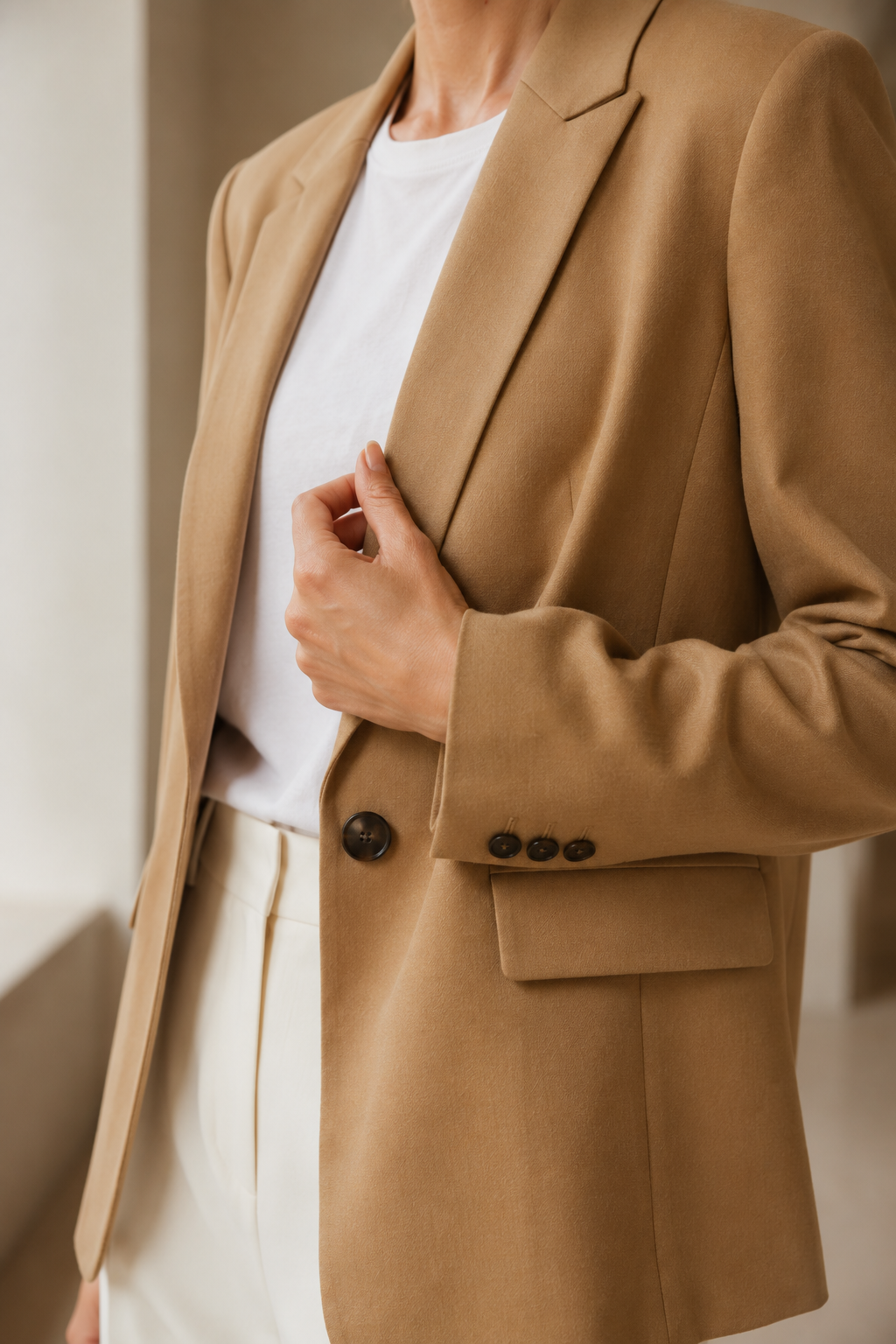 Dune 87 light jacket fabric detail